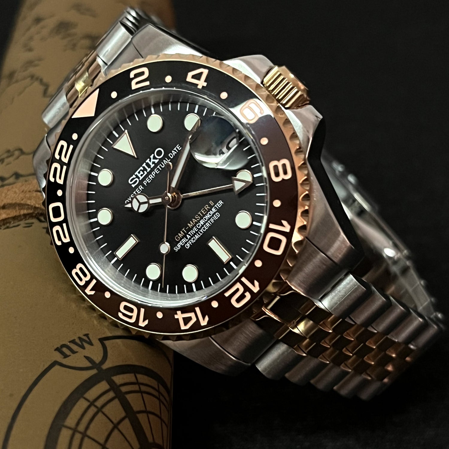 GMT Full Gold and Rosegold