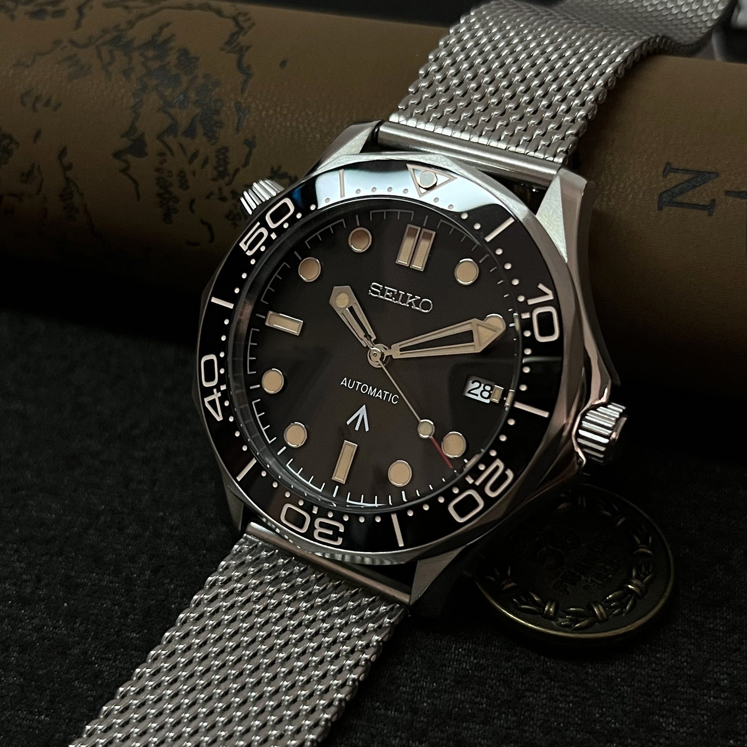 Custom Seiko Watch Steel