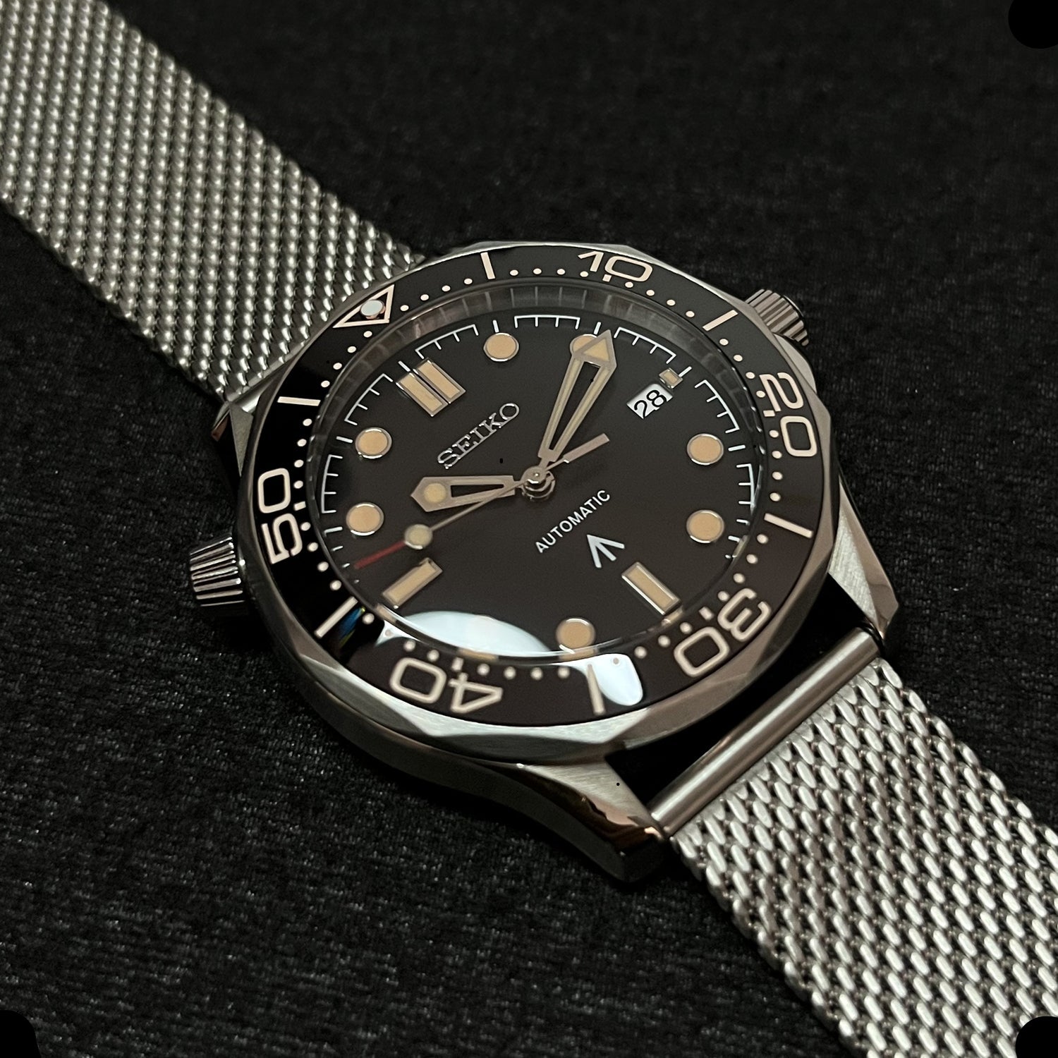 Custom Seiko Watch Steel