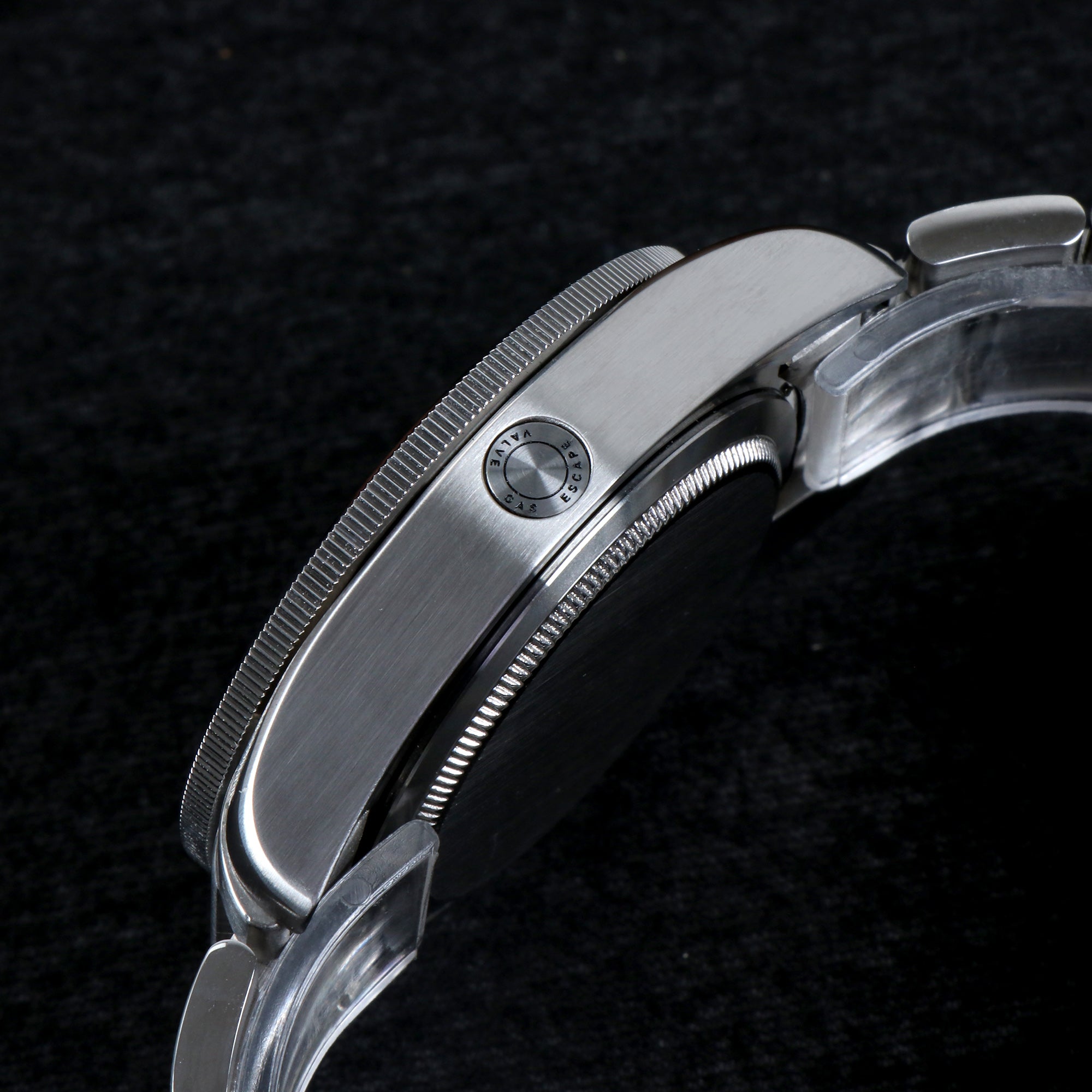 Custom Black Tud Automatic Mod Watch