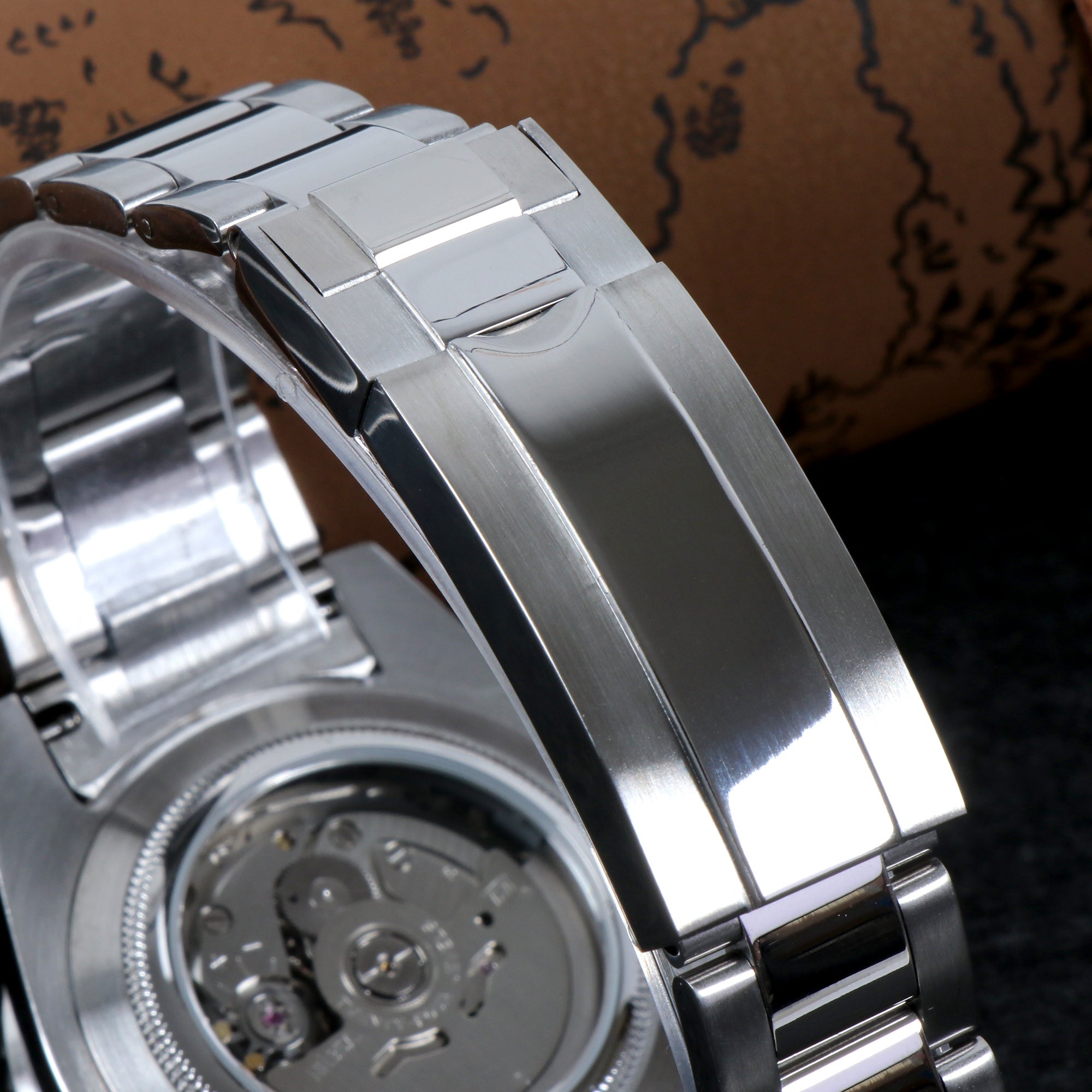 Custom Black Master Automatic Mod Watch