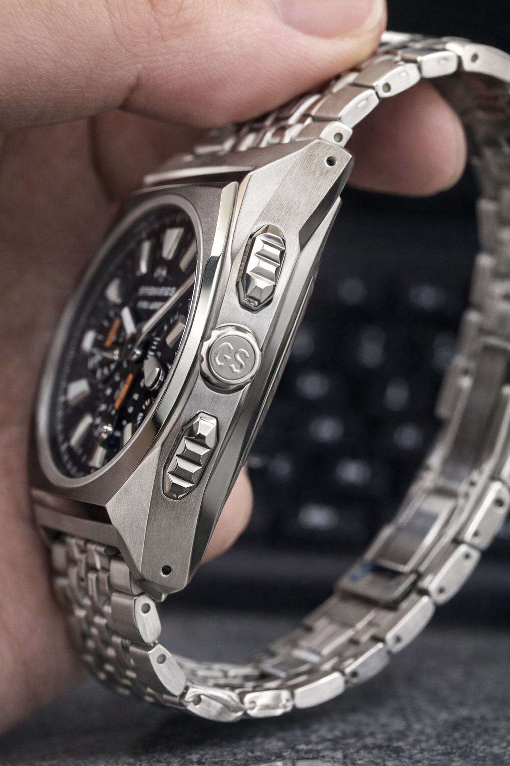 Custom Black G Seiko Mod Watch