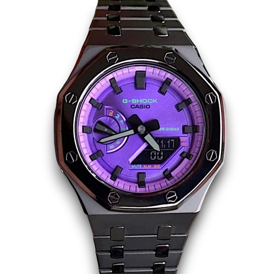 Custom G-SHOCK Oaktic Purple Mod
