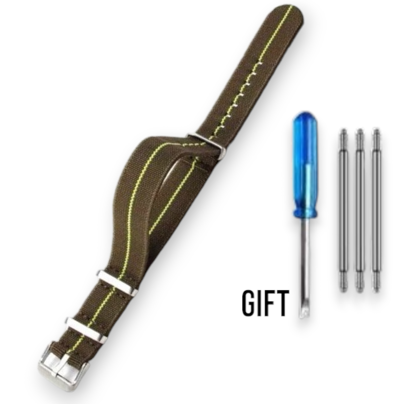 Custom Seiko MilSub Vintage straps