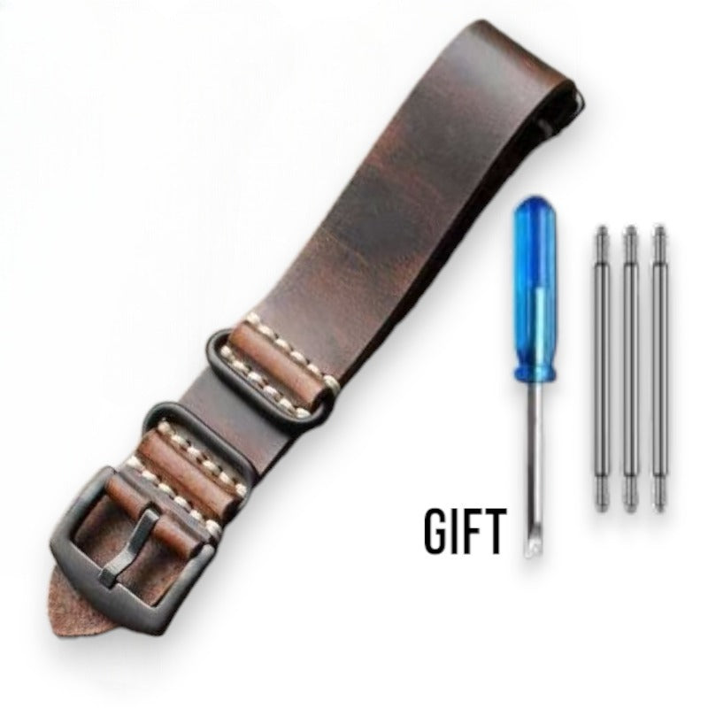 Custom Seiko MilSub Vintage straps