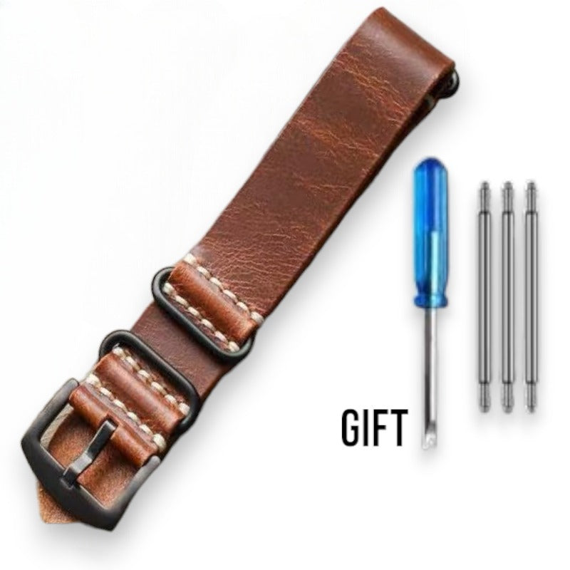 Custom Seiko MilSub Vintage straps