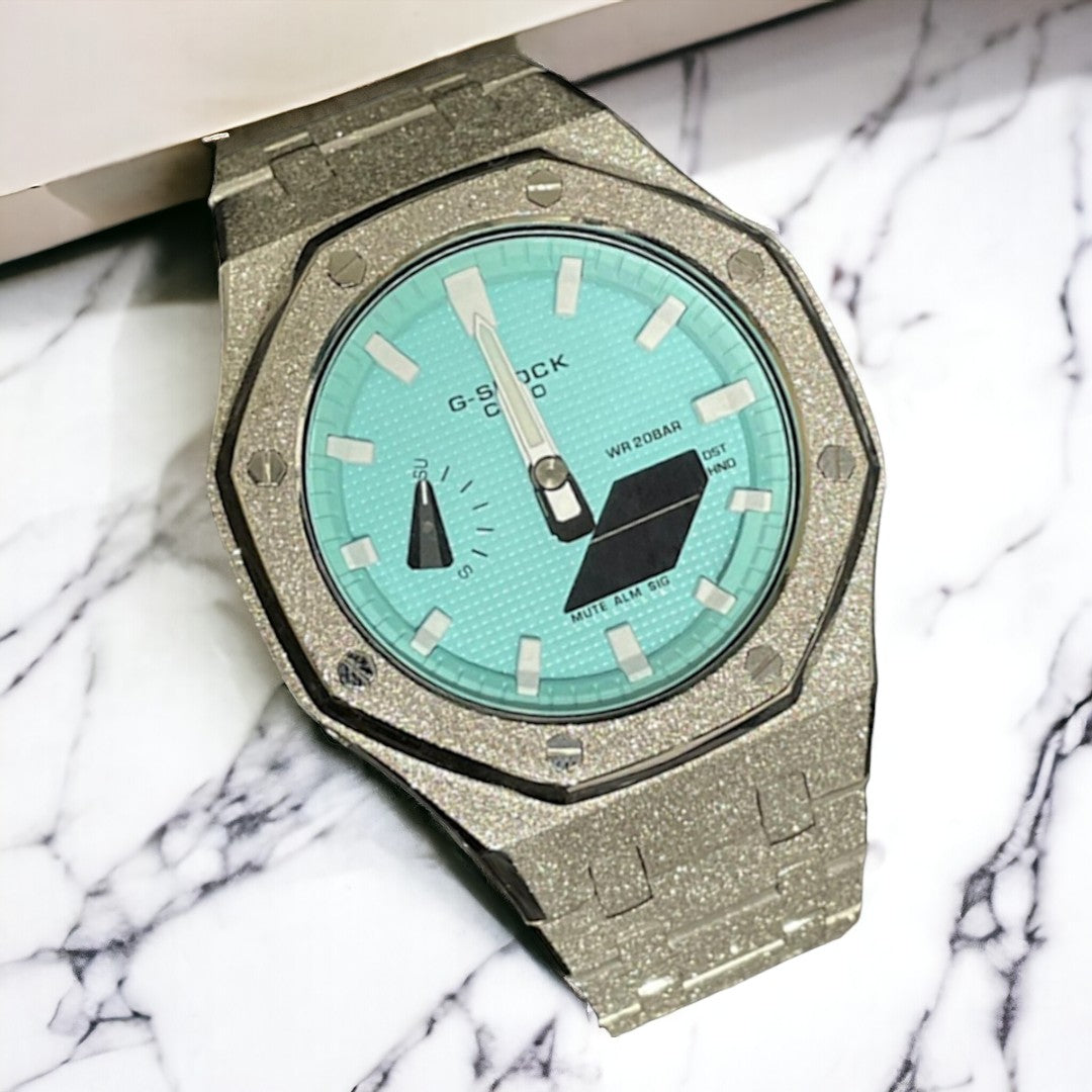 Custom G-SHOCK Blue Mod
