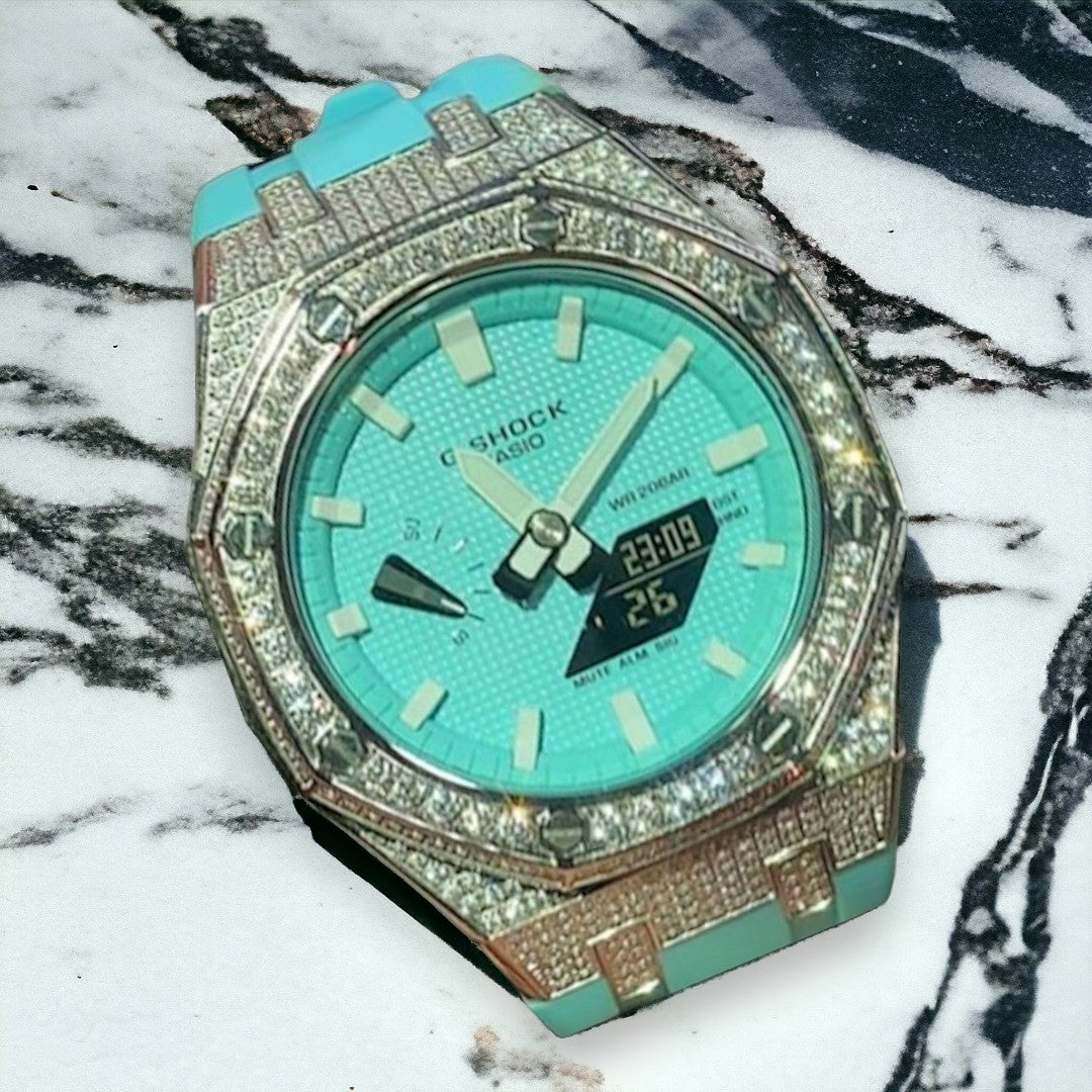 Custom G-SHOCK Blue Mod