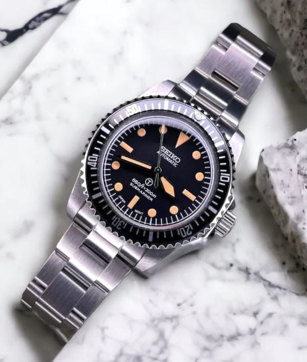 Custom Seiko Milsub Vintage Mod