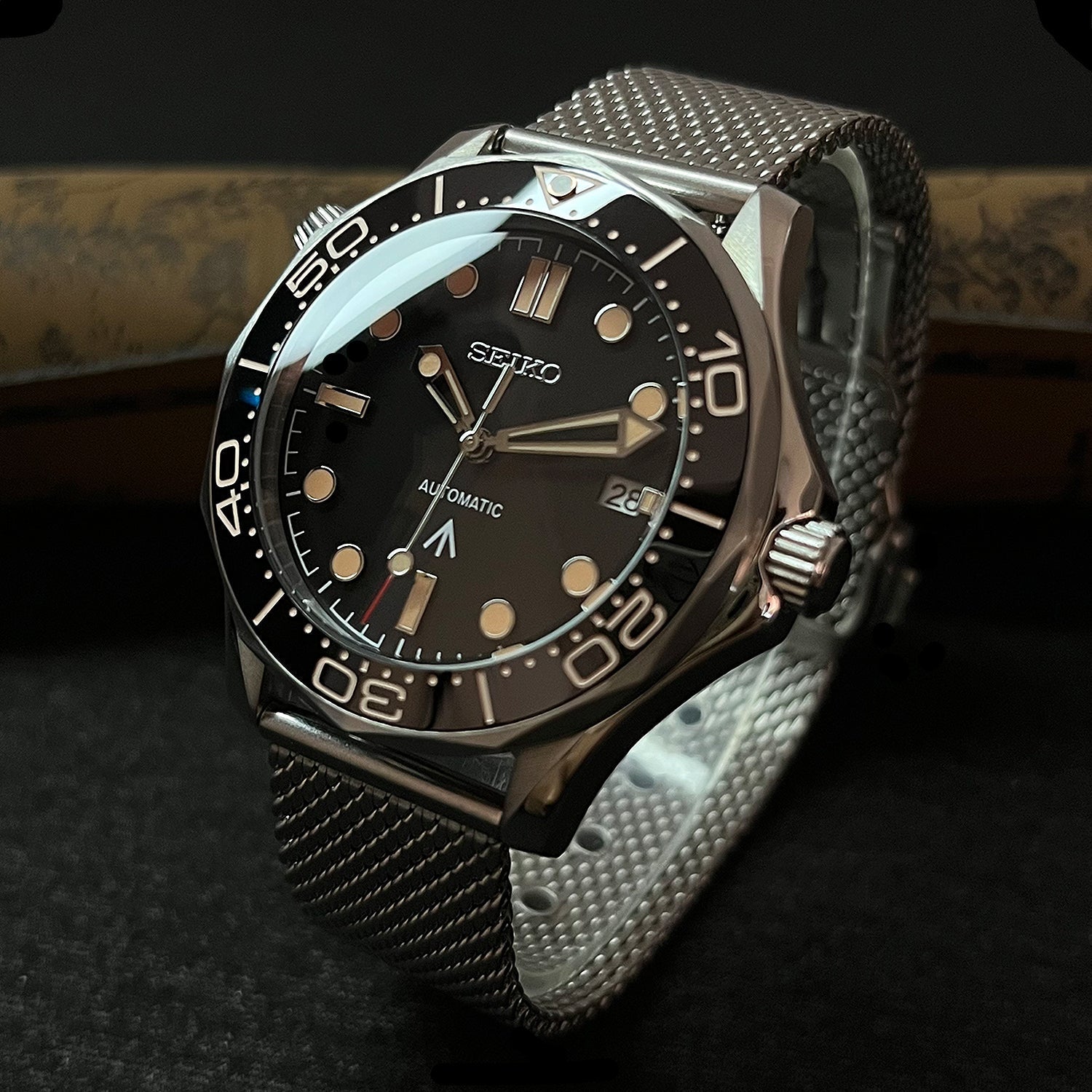 Custom Seiko Watch Steel
