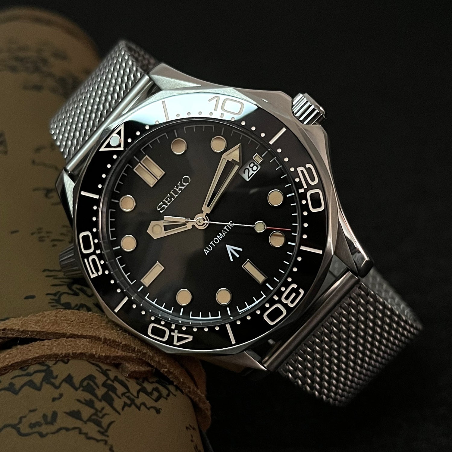 Custom Seiko Watch Steel