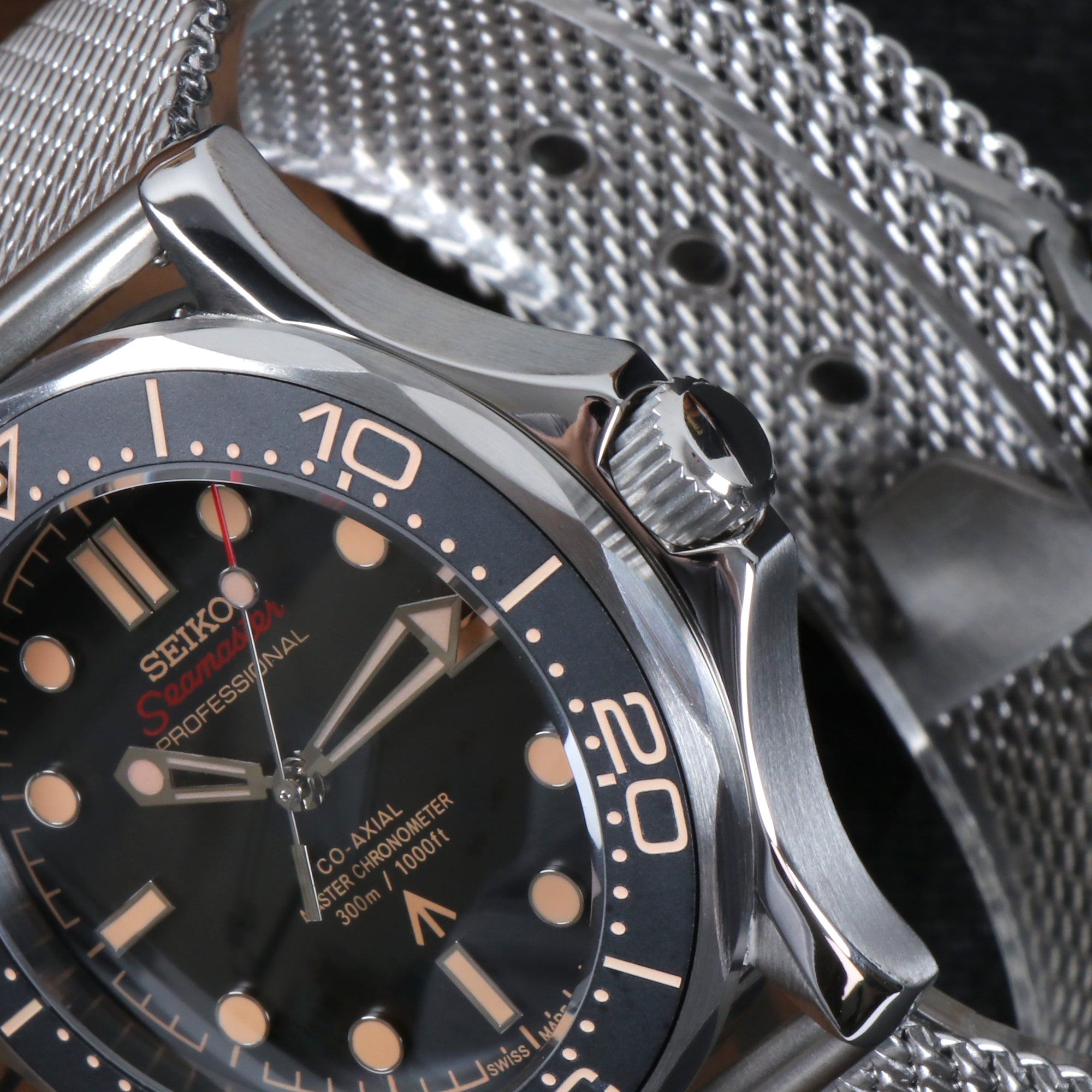 Seiko Mod Watch Seamaster SMP300 Classic Homage Edition