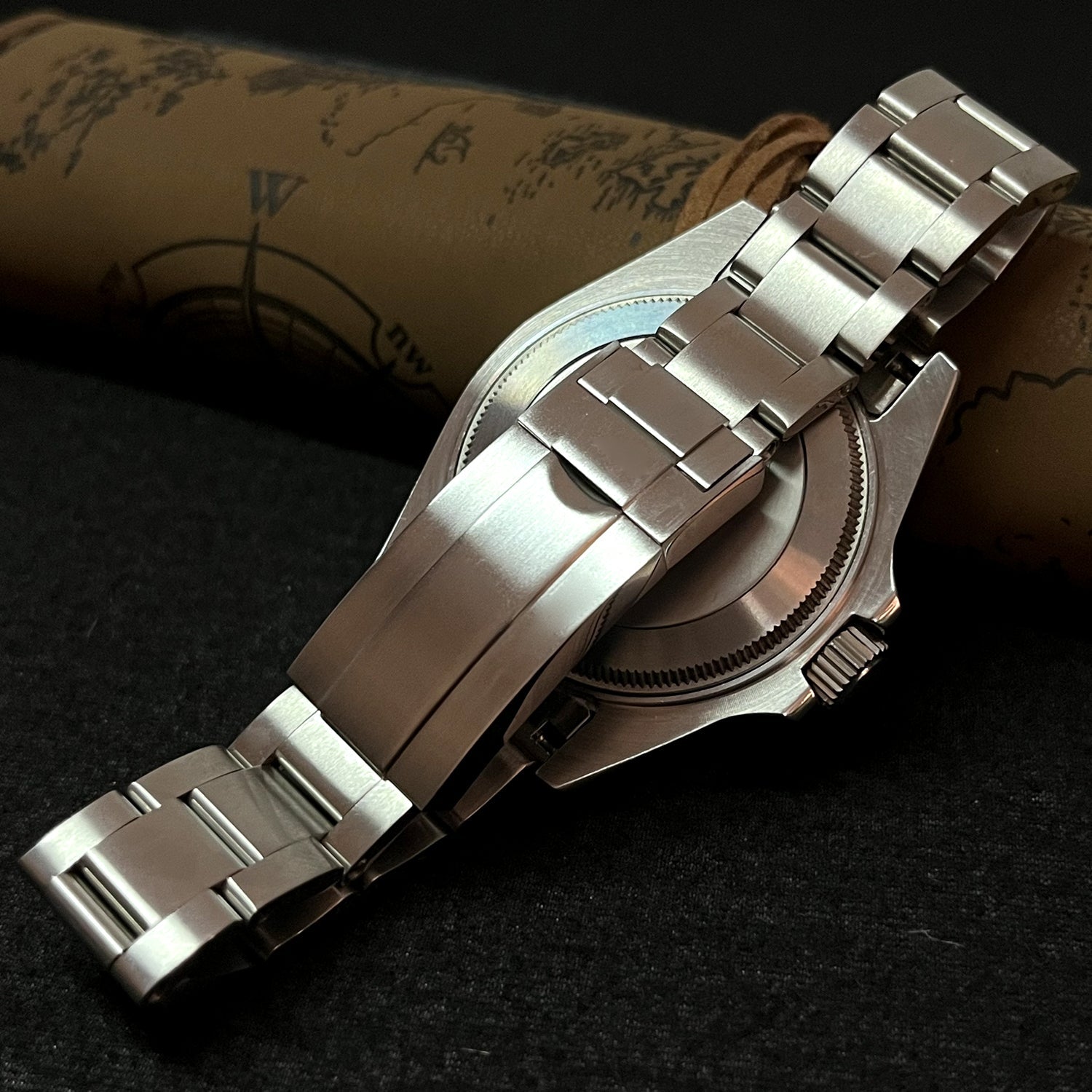 Custom Seiko Vintage 904L STEEL 44mm Watch