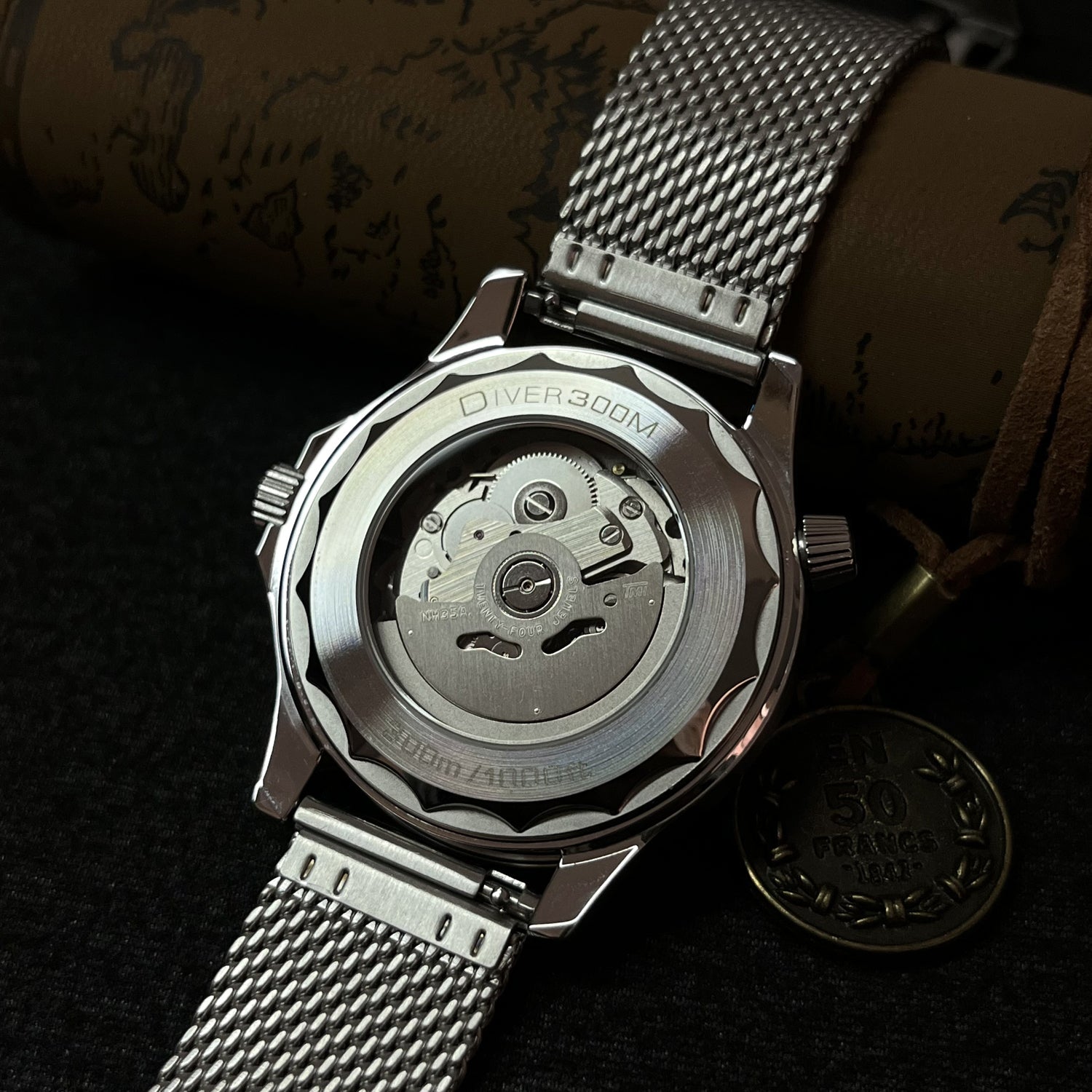 Custom Seiko Watch Steel