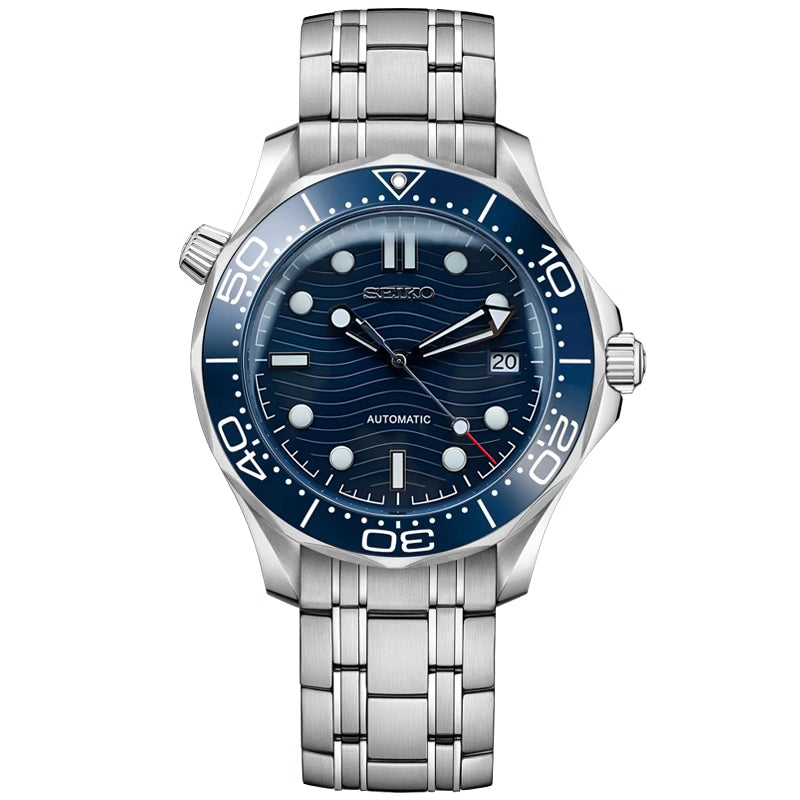 Custom Blue Sea Automatic Mod Watch