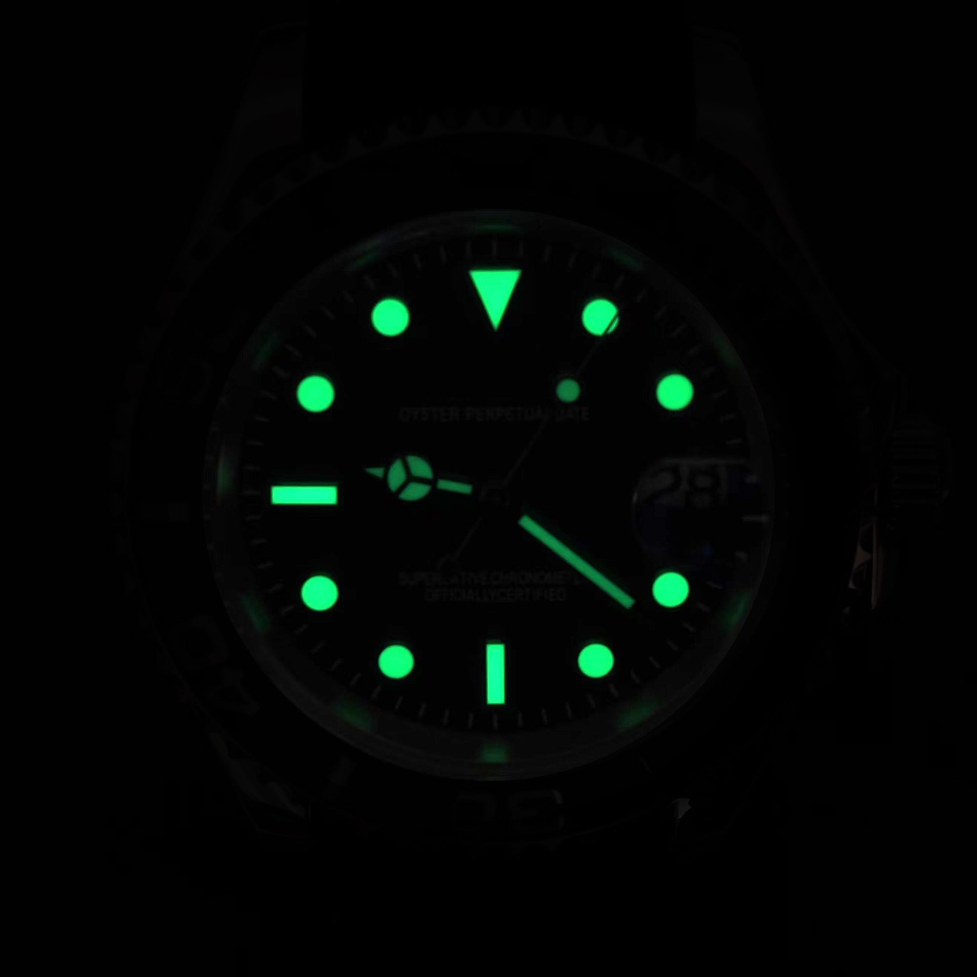 Custom Black Yacht Automatic Mod Watch