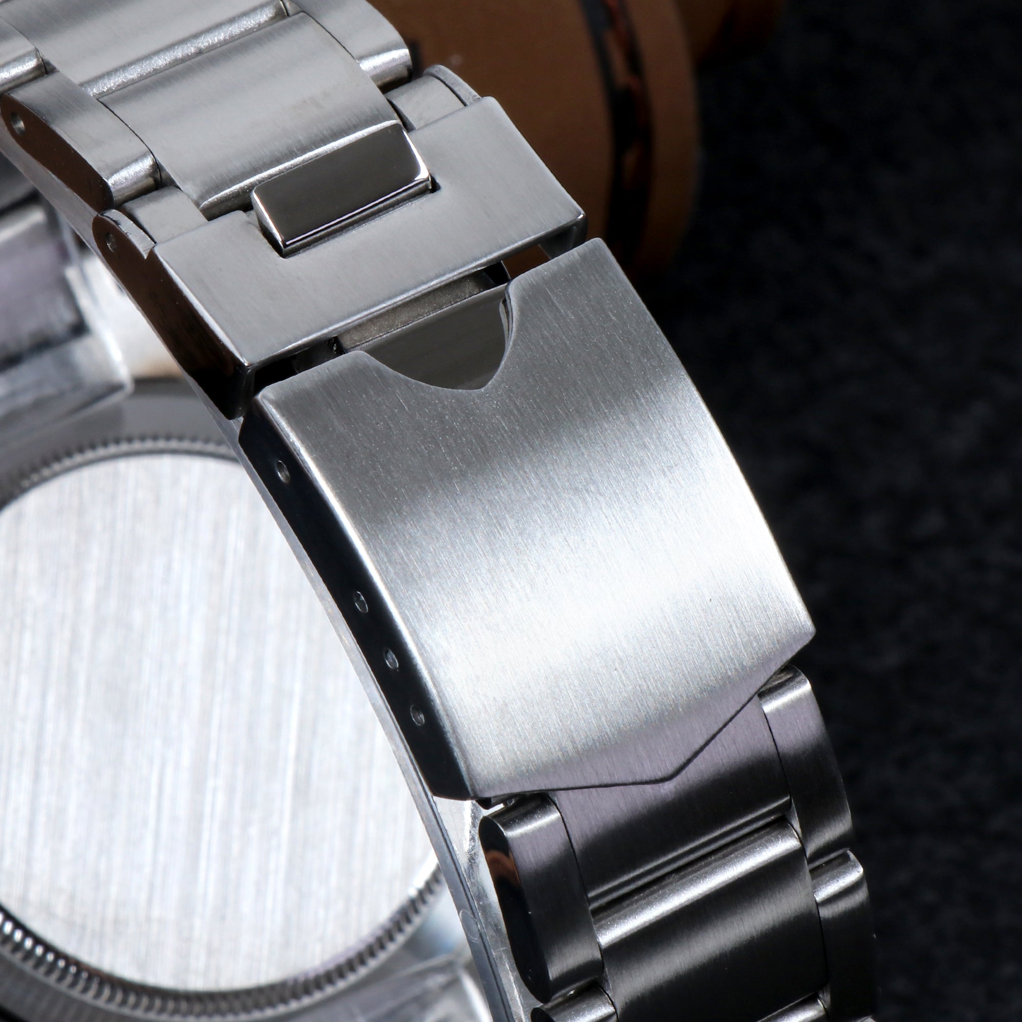 Custom Blue Tud Automatic Mod Watch