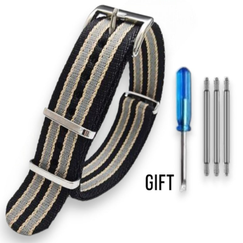 Custom 44mm MilSub Vintage straps