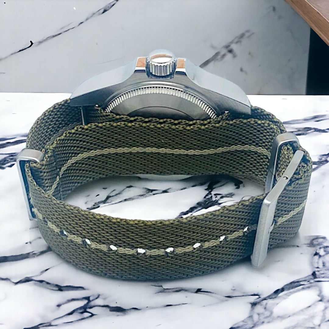 Custom Seiko milsub vintage style 44mm Deep Diver Mod