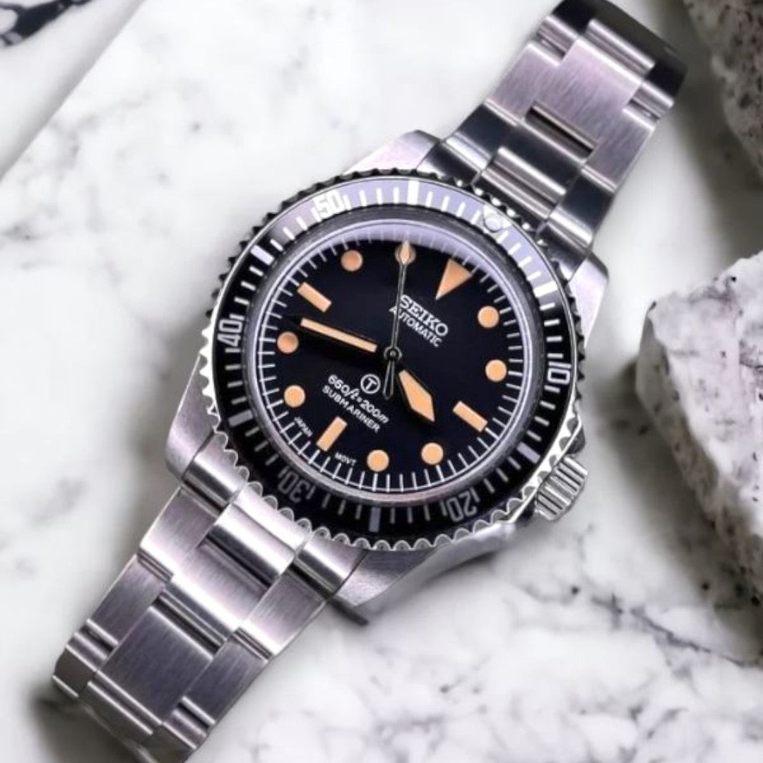 Custom Seiko Milsub Automatic Mod Watch